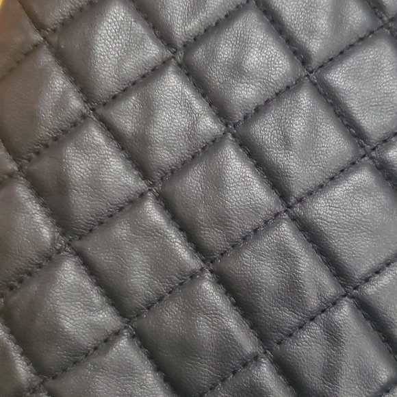 Women's Faux Leather Skirt - Picture 4 of 4